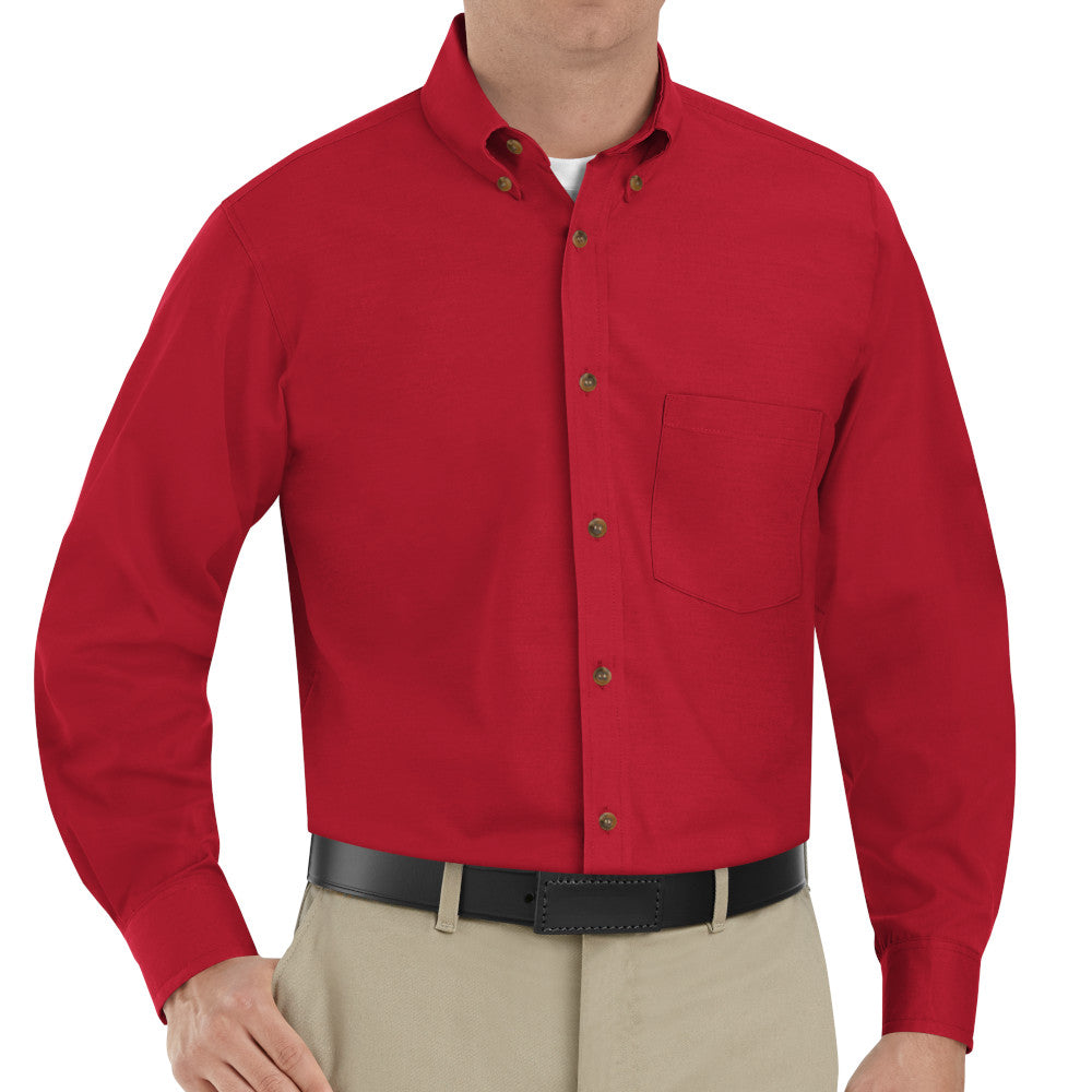 Camisa de Popelina Manga Larga Red Kap SP90
