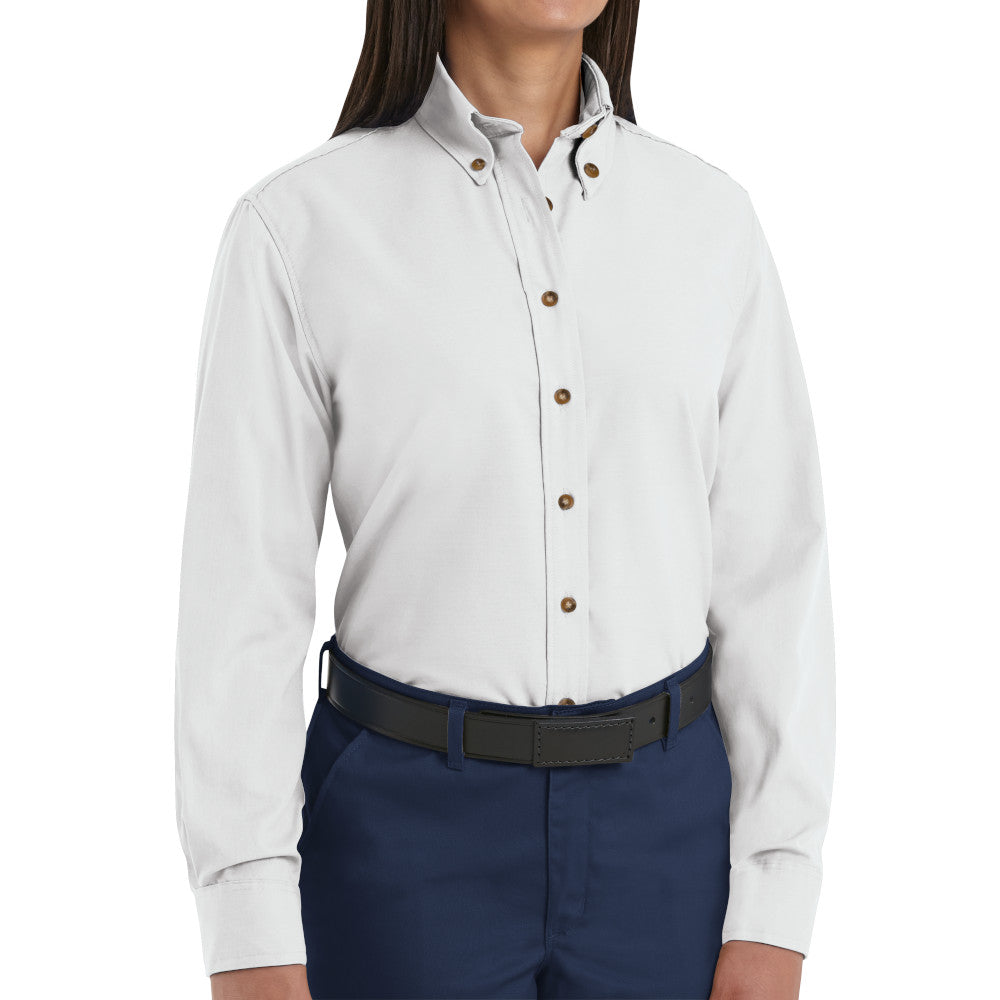 Blusa de Vestir Popelina Manga Larga Red Kap SP91