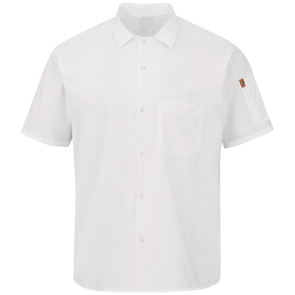 Camisa para Cocinero Manga Corta MIMIX Red Kap 502X