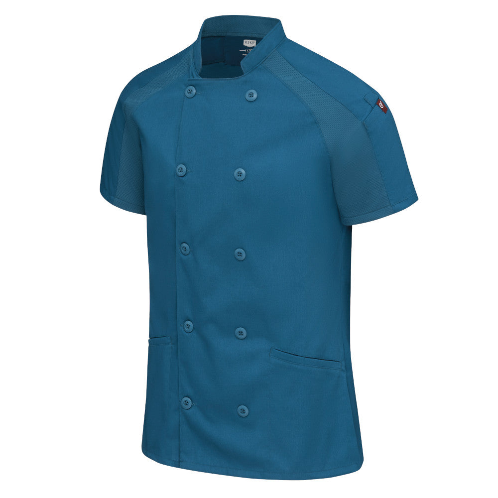 Bata para chef con OilBlok Airflow Raglan para Mujer Red Kap 051W