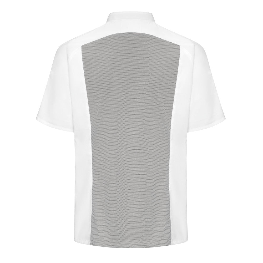Bata para chef con OilBlok Airflow Raglan para Hombre Red Kap 052M