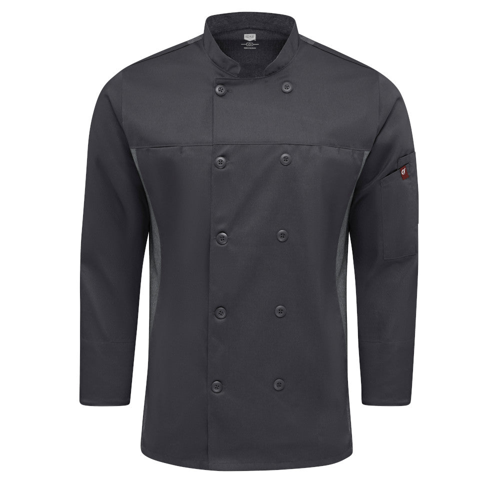 Bata para chef Deluxe Airflow para Hombre Red Kap 054M
