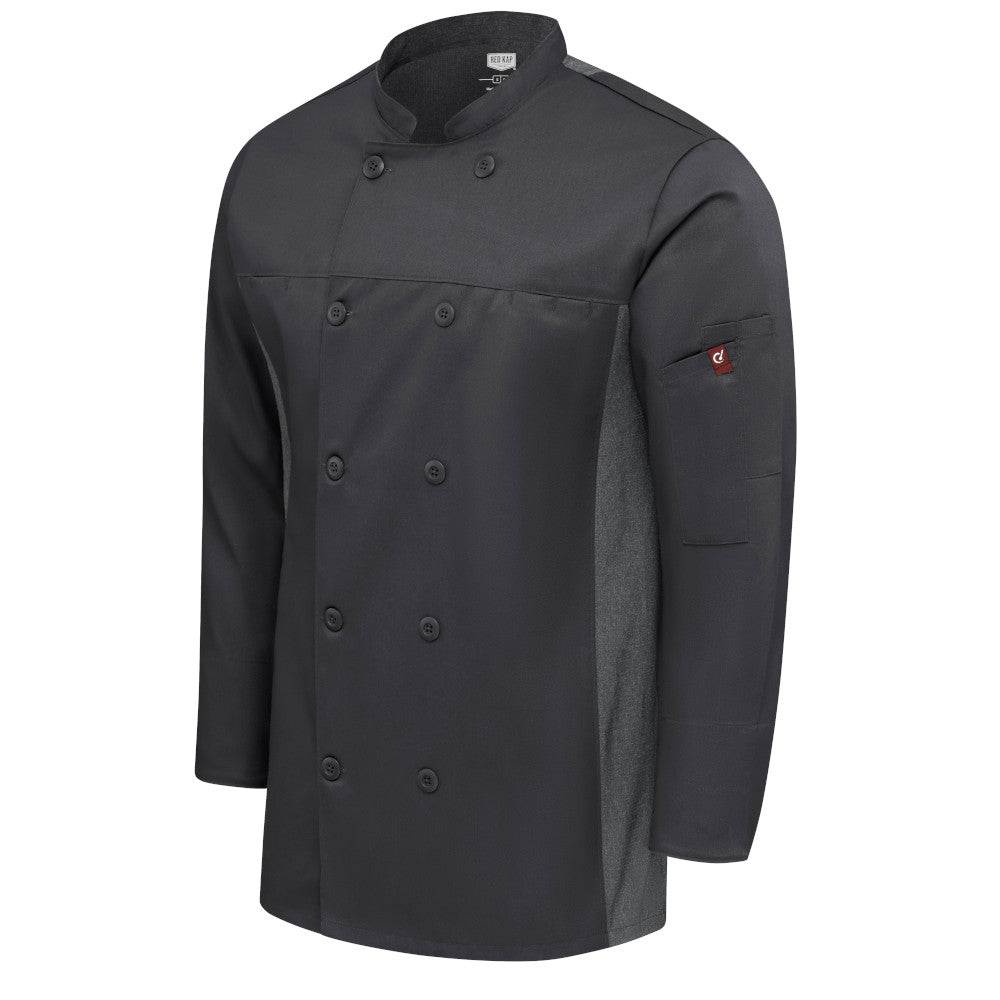 Bata para chef Deluxe Airflow para Hombre Red Kap 054M