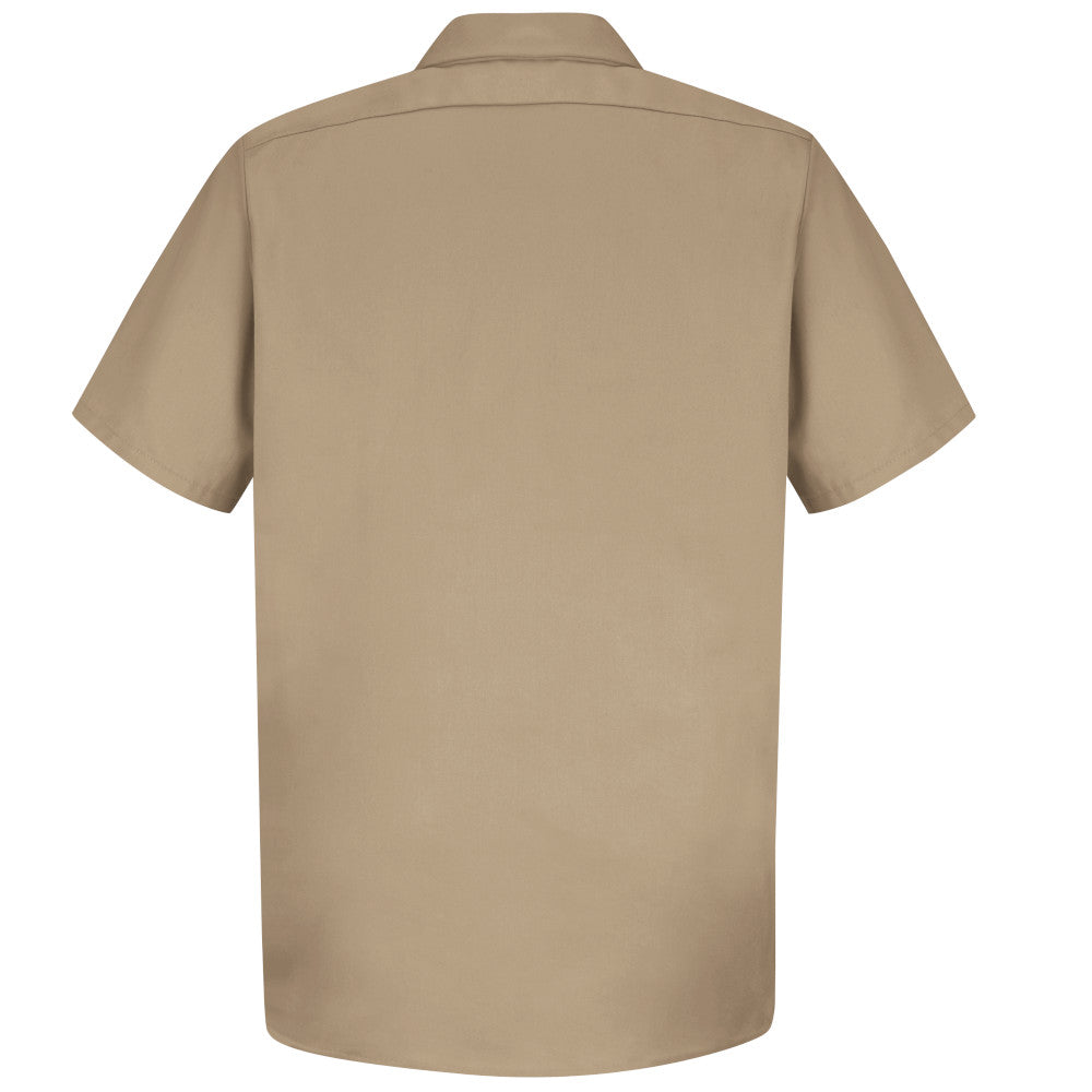 Camisa de Trabajo de Algodón Resistente a las Arrugas Manga Corta Red Kap SC40