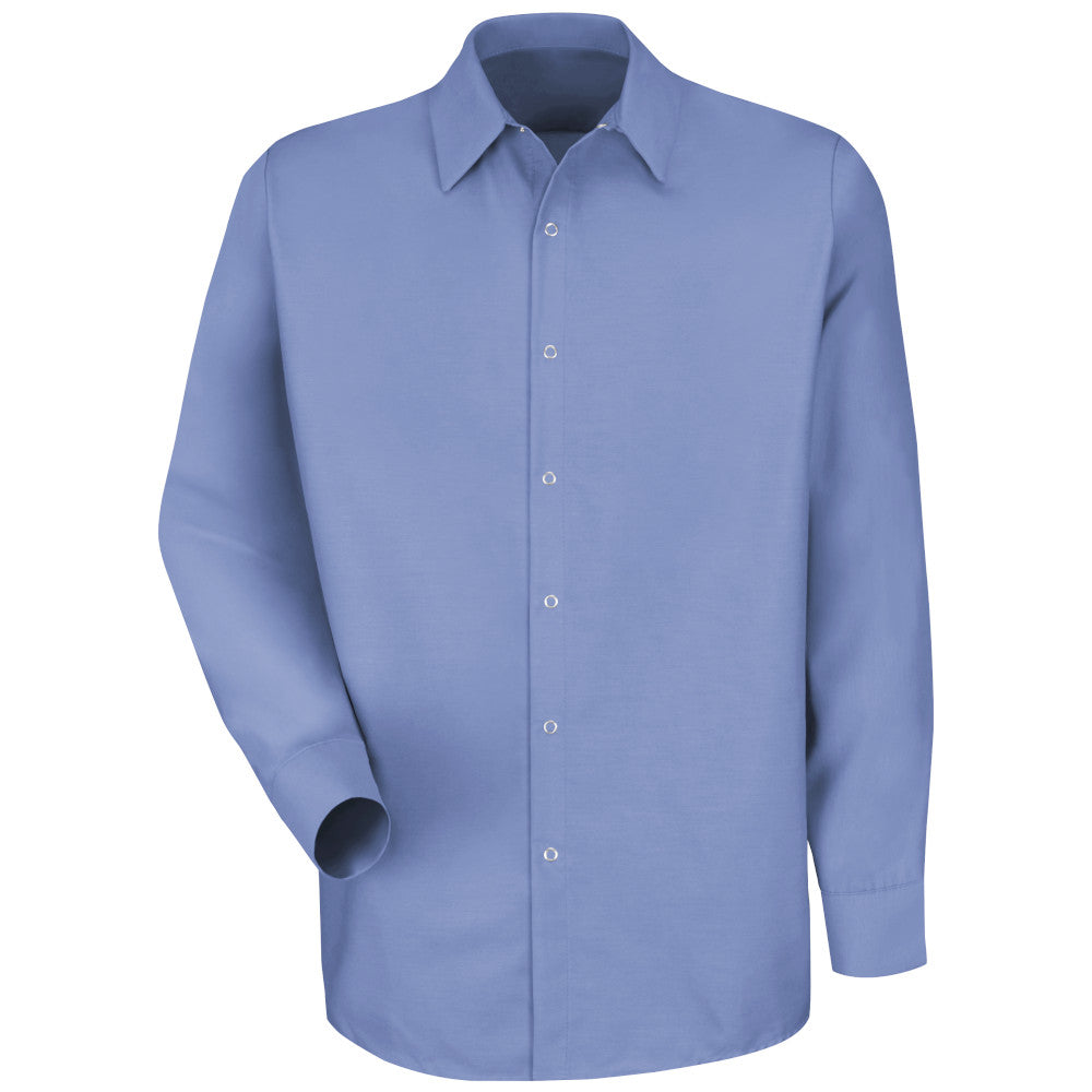 Camisa de Trabajo sin Blosillos Manga Larga Hombre Red Kap SP16
