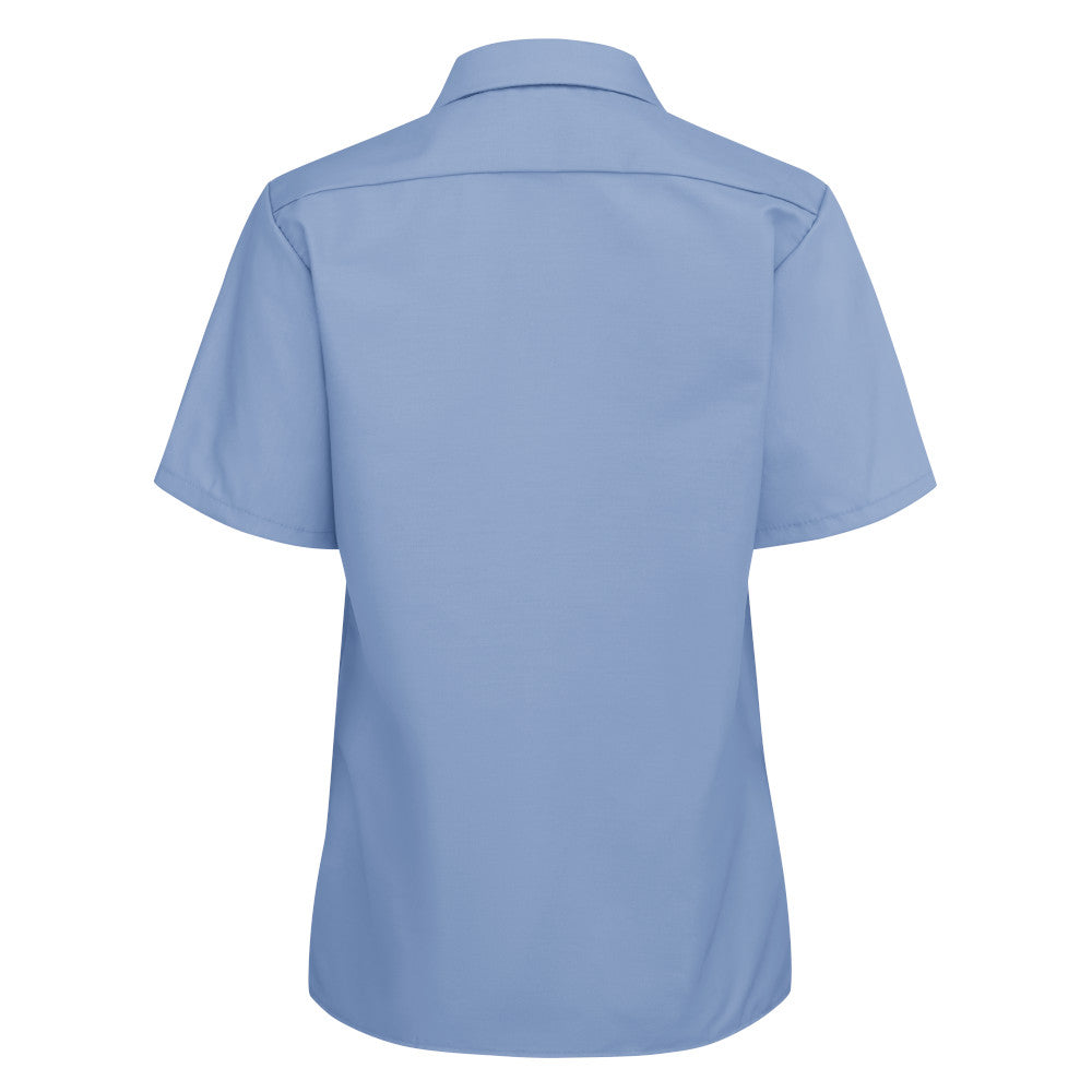 Blusa Lisa de Trabajo Industrial Manga Corta Mujer Red Kap SP23
