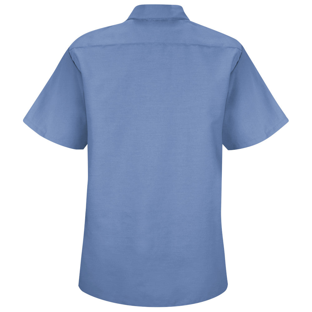 Blusa Lisa de Trabajo Industrial Manga Corta Mujer Red Kap SP23