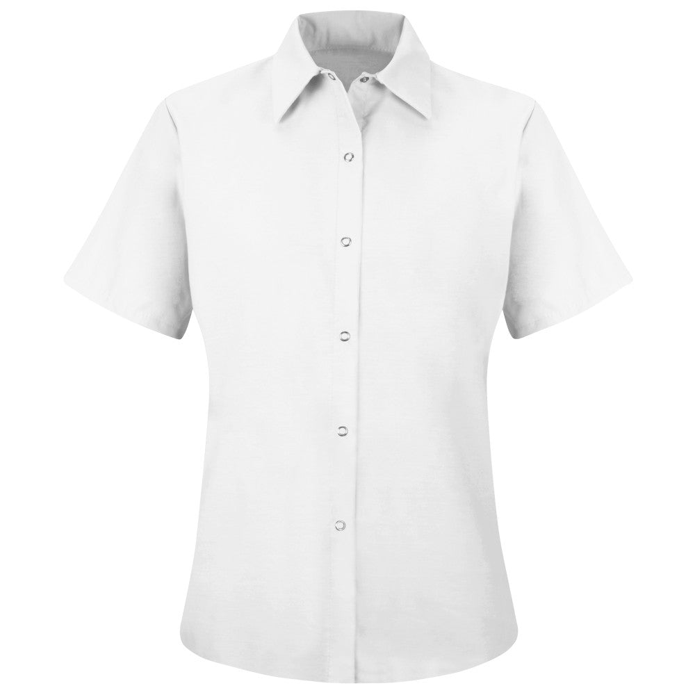 Camisa de Trabajo sin Blosillos Manga Corta Mujer Red Kap SP25