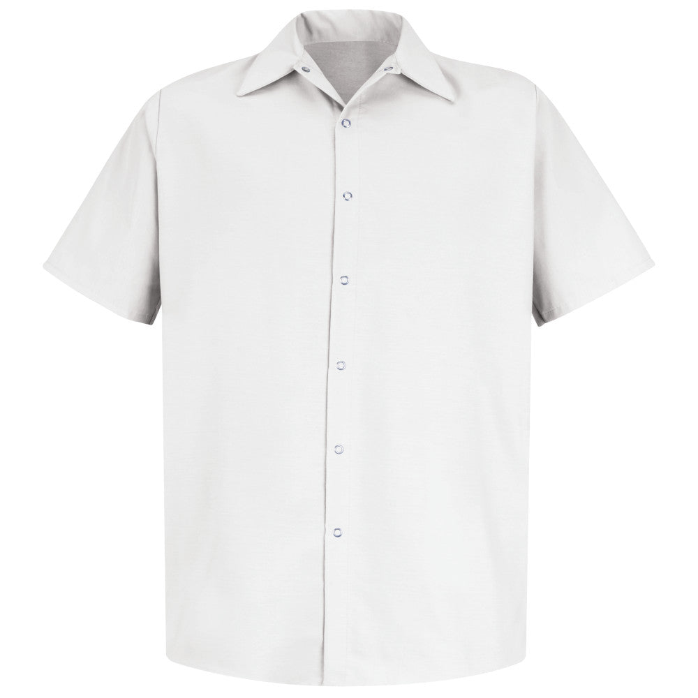 Camisa de Trabajo sin Blosillos Manga Hombre Corta Red Kap SP26