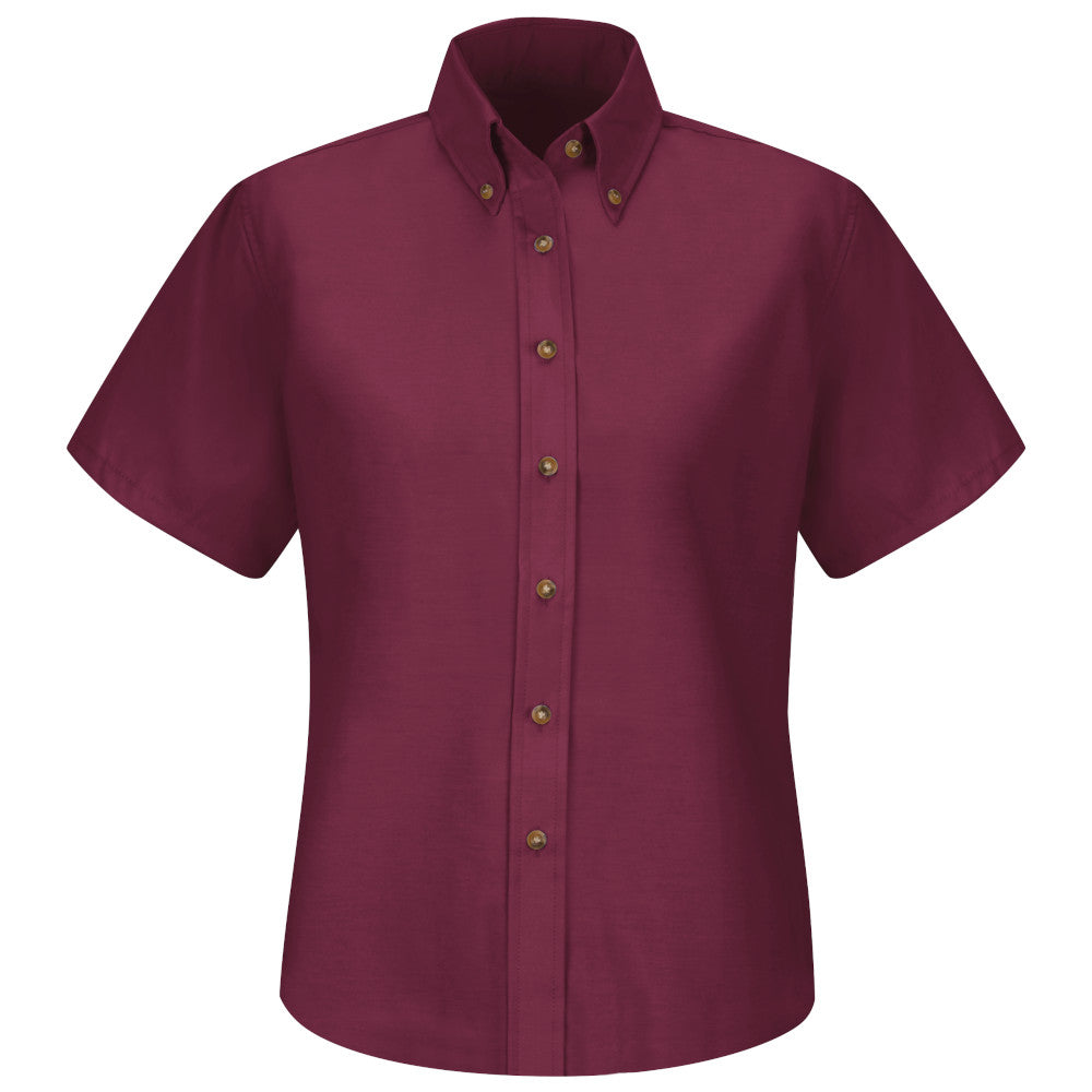 Blusa de Vestir Popelina Manga Corta Red Kap SP81