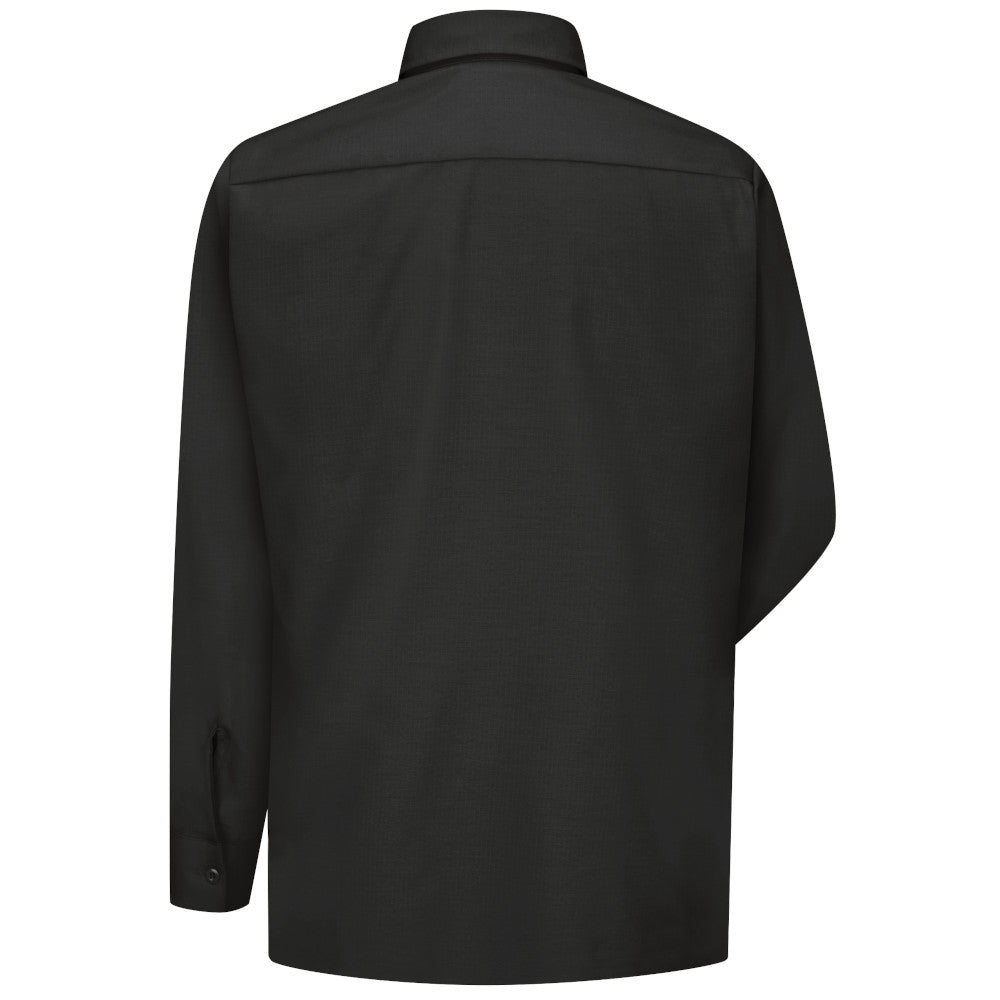 Camisa Lisa Manga Larga Ripstop Hombre Red Kap SY50