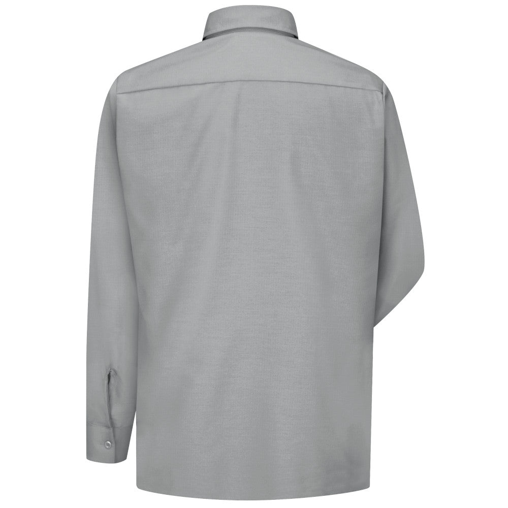 Camisa Lisa Manga Larga Ripstop Hombre Red Kap SY50