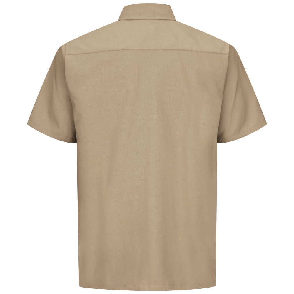 Camisa Lisa Manga Corta Ripstop Hombre Red Kap SY60