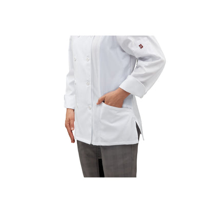 Bata para chef Deluxe Airflow para Mujer Red Kap 053W