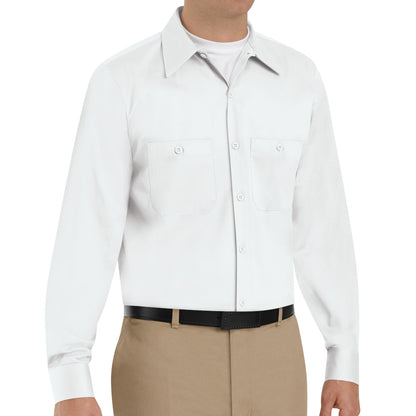 Camisa de Trabajo de Algodón Resistente a las Arrugas Manga Larga Red Kap SC30