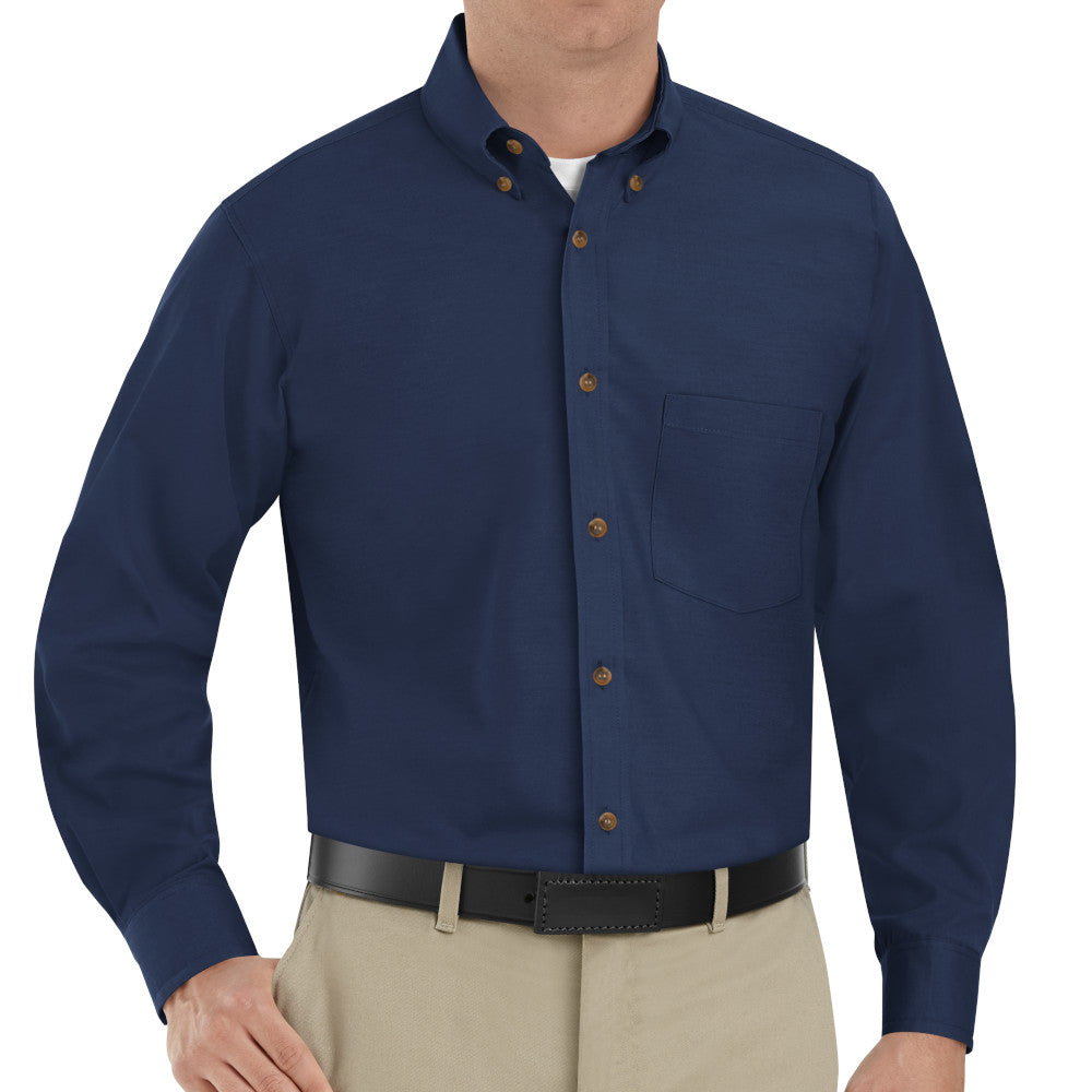 Camisa de Popelina Manga Larga Red Kap SP90