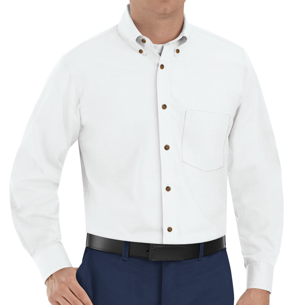Camisa de Popelina Manga Larga Red Kap SP90