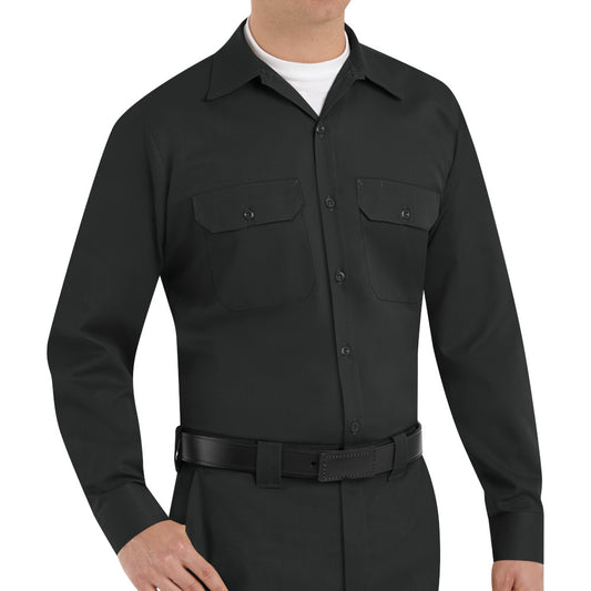 Camisa de Uniforme Utilitaria Manga Larga Hombre Red Kap ST52