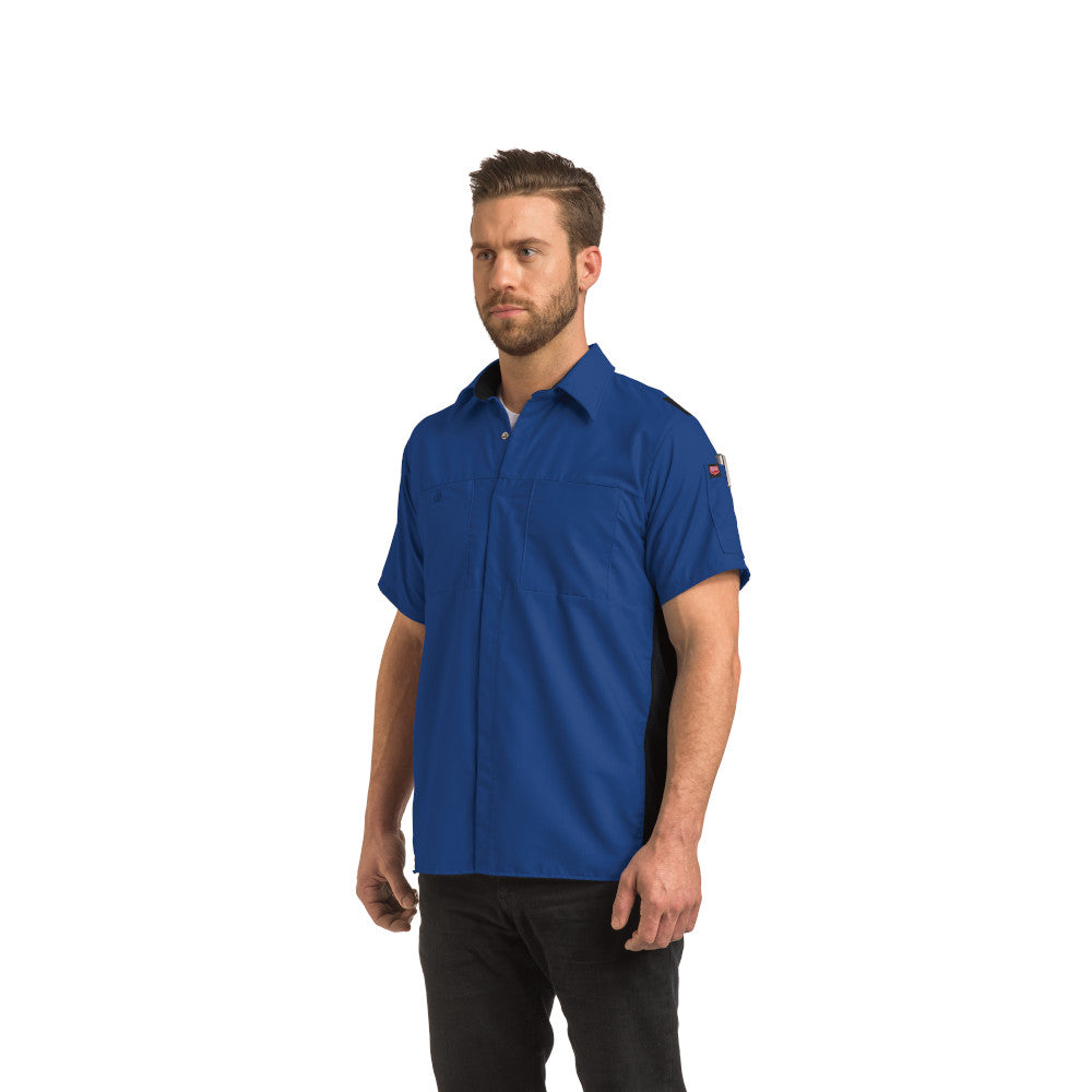 Camisa de Taller de Alto Rendimiento con Oilblok Manga Corta Red Kap SY42