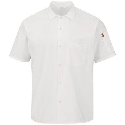Camisa para Cocinero Manga Corta MIMIX Red Kap 502X