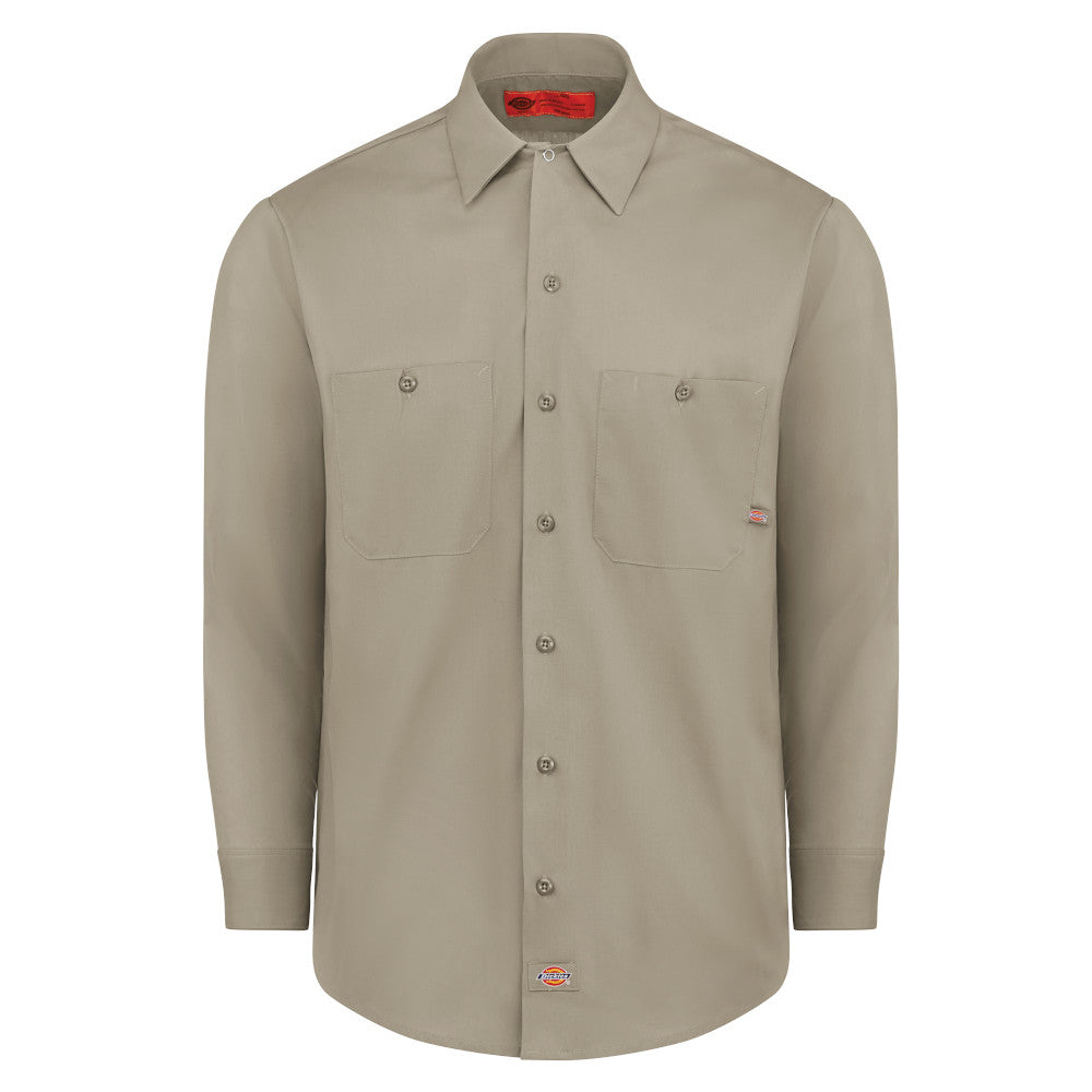 Camisa Industrial Manga Larga Hombre Dikcies L535