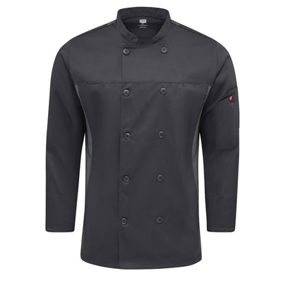Bata para chef Deluxe Airflow para Hombre Red Kap 054M