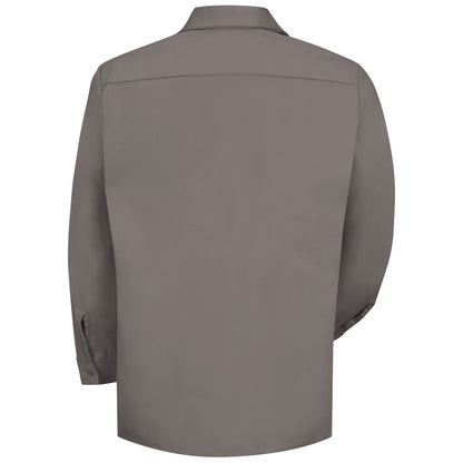 Camisa de Trabajo de Algodón Resistente a las Arrugas Manga Larga Red Kap SC30