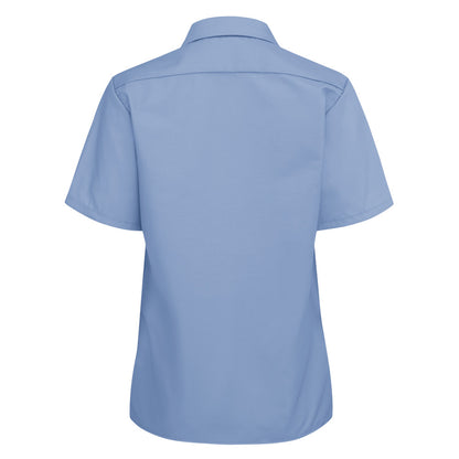 Blusa Lisa de Trabajo Industrial Manga Corta Mujer Red Kap SP23