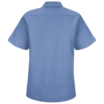 Blusa Lisa de Trabajo Industrial Manga Corta Mujer Red Kap SP23