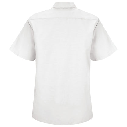 Blusa Lisa de Trabajo Industrial Manga Corta Mujer Red Kap SP23