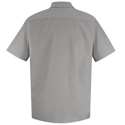 Camisa de Trabajo sin Blosillos Manga Hombre Corta Red Kap SP26