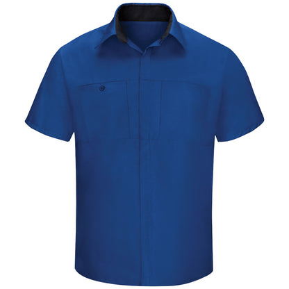 Camisa de Taller de Alto Rendimiento con Oilblok Manga Corta Red Kap SY42