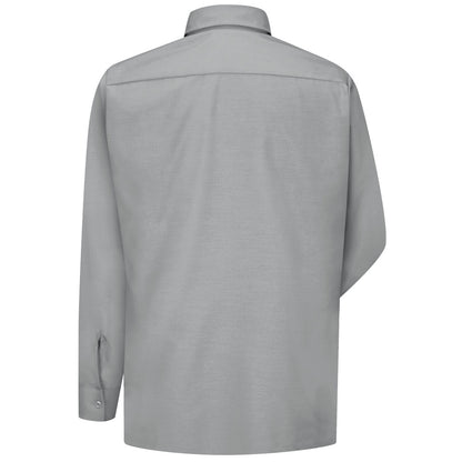 Camisa Lisa Manga Larga Ripstop Hombre Red Kap SY50